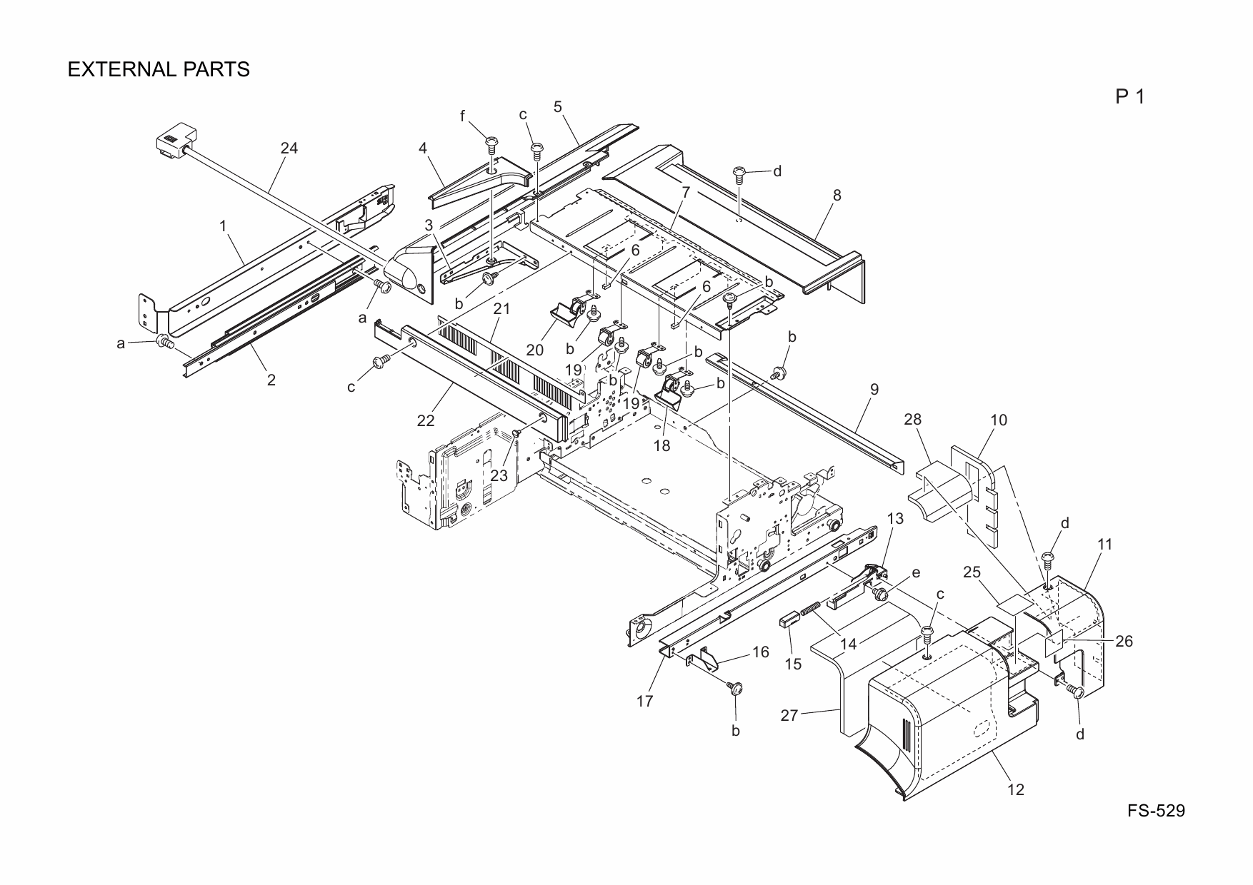 Konica-Minolta Options FS-529 A0U7 Parts Manual-3